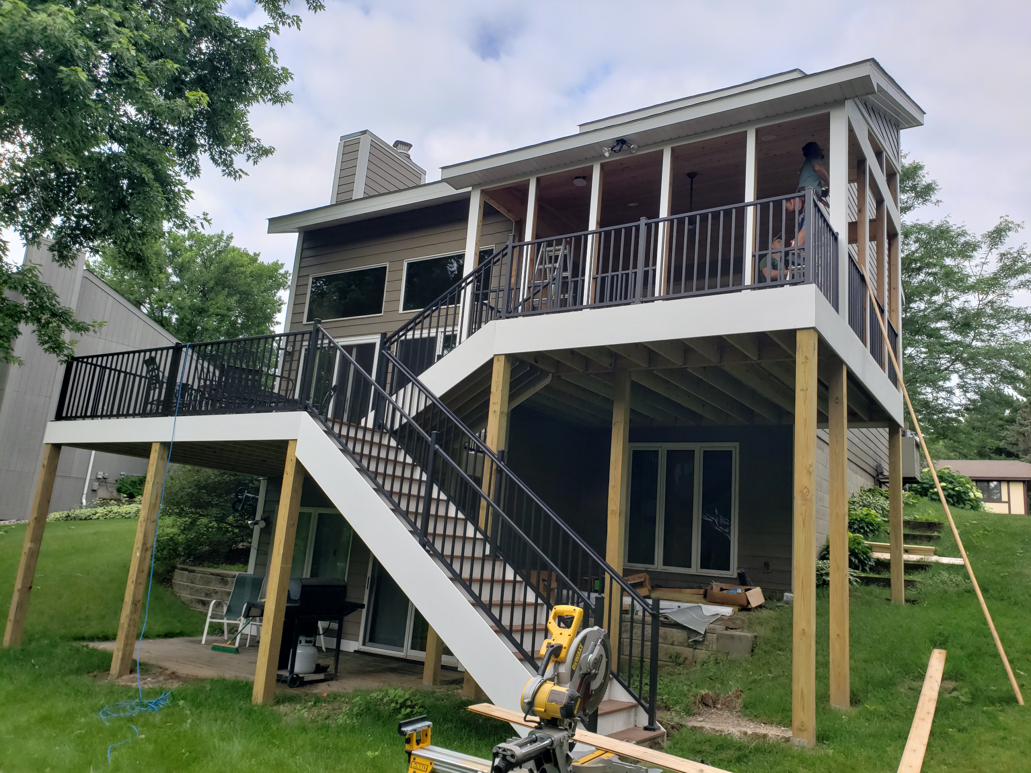 Edina Custom Deck Design